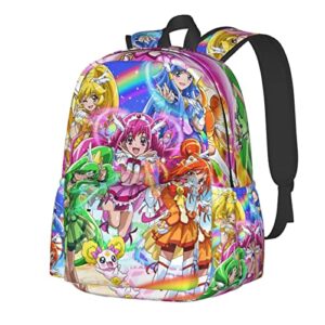 ennankob anime cartoon backpack anime backpack 3d casual light weight bookbags for girls women