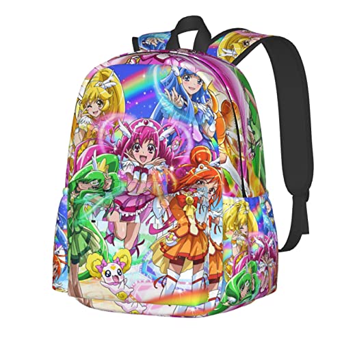 Ennankob anime cartoon backpack anime Backpack 3d Casual Light Weight Bookbags for girls women