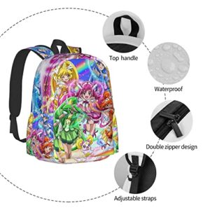 Ennankob anime cartoon backpack anime Backpack 3d Casual Light Weight Bookbags for girls women