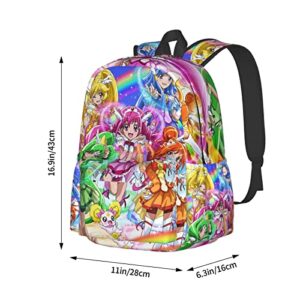 Ennankob anime cartoon backpack anime Backpack 3d Casual Light Weight Bookbags for girls women