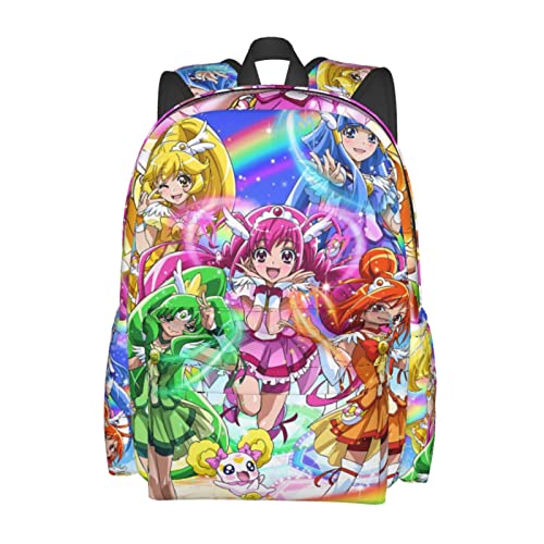 Ennankob anime cartoon backpack anime Backpack 3d Casual Light Weight Bookbags for girls women