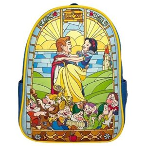 loungefly stained glass snow white mini backpack exclusive