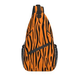 wildlife skin print sling bag chest bag wildlife skin crossbody bags for mens womens