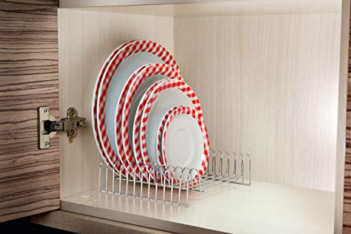 Future Plate Organizer, 12 Positions, Chrome