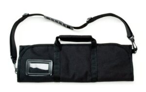 victorinox 7.4012.6 knife roll for 8 knives, black, 20 1/2 x 5 x 1 inches