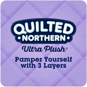 Quilted Northern Ultra Plush® Toilet Paper, 18 Mega Rolls = 72 Regular Rolls, 3-Ply Bath Tissue