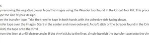 Cricut - 2002363 Vinyl Transfer Tape, 12X48, Standard Grip