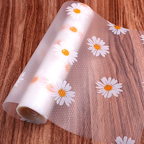 Shelf Liner Non Adhesive Kitchen Cabinet Drawer Liners 20 Inch X 20 FT Non-Slip Washable Refrigerator Liners with Waterproof Fridge Liner Mat for Cupboard, Pantry Shelves, Bathroom