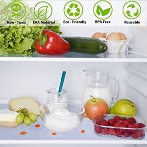 Shelf Liner Non Adhesive Kitchen Cabinet Drawer Liners 20 Inch X 20 FT Non-Slip Washable Refrigerator Liners with Waterproof Fridge Liner Mat for Cupboard, Pantry Shelves, Bathroom