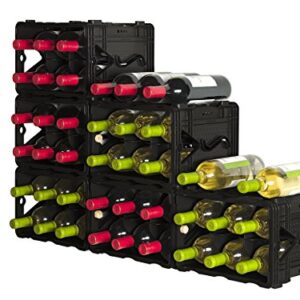 Storvino Nero 6 Bottle Wine Storage Container