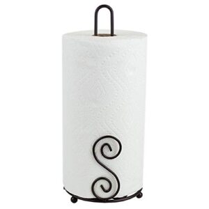 home basics ph10655 14 inch bronze color paper towel holder