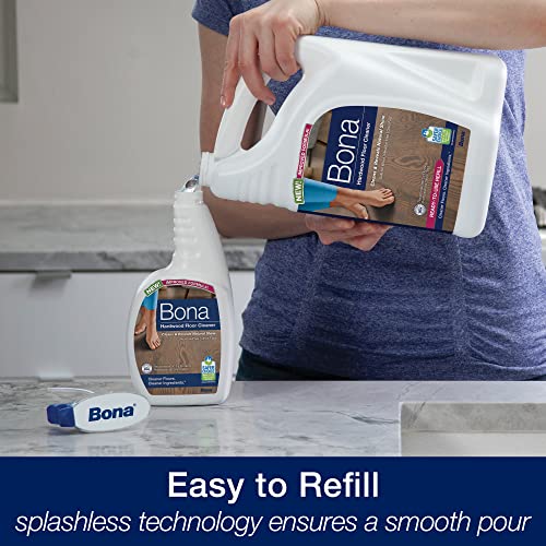 Bona Hardwood Floor Cleaner Refill, 128 Fl Oz