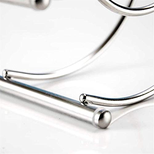 XJJZS Stainless Steel Lid Stand，Shelf Kitchen Storage Shelf Utensil Holder Lid Stand  Creative Cutting Board Rack Dual-use Rack