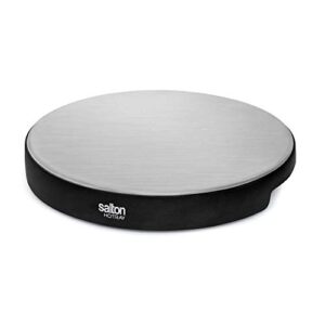 round warming tray by salton | cordless electric hot plate | cooking, serving & warming tray | 14” diameter hot plate
