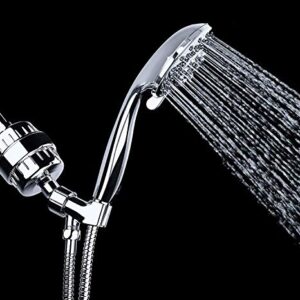 AquaBliss High Output Revitalizing Shower Filter - Reduces Dry Itchy Skin, Dandruff, Eczema, and Dramatically Improves The Condition of Your Skin, Hair and Nails - Chrome (SF100)