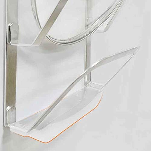 XJJZS 3 Layer Anti-fall Stainless Steel Drying Pan Pot Rack Cover Lid Rest Stand Spoon Holder Kitchen Tool