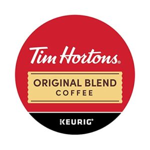 Tim Hortons Original Blend, Medium Roast Coffee, Single-Serve K-Cup Pods Compatible with Keurig Brewers, 72ct K-Cups, 6x12ct Boxes