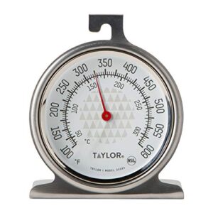 taylor precision products large 2.5 inch dial kitchen cooking oven thermometer