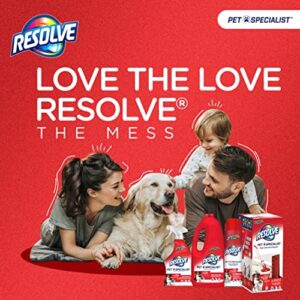 Resolve Pet Specialist Heavy Traffic Foam, Carpet Cleaner, 2 packs of 22oz