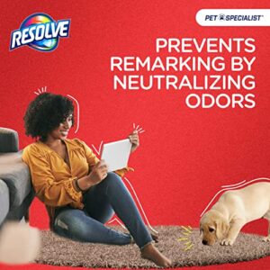 Resolve Pet Specialist Heavy Traffic Foam, Carpet Cleaner, 2 packs of 22oz