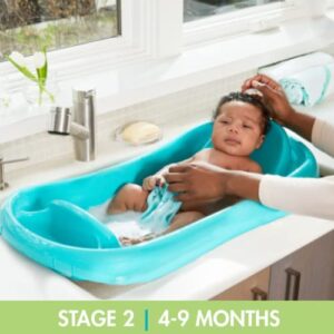 The First Years Sure Comfort Deluxe Newborn to Toddler Tub, Teal