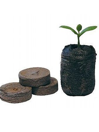 50 Count - Jiffy 7 Peat Pellets - Seed Starter Soil Plugs - 36 mm - Start Seedlings Indoors - Easy to Transplant to Garden