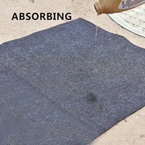 Under The Sink Mat for Cabinet,Drawer,Kitchen Tray Drip,Cabinet Liner,Absorbent Fabric Layer,Anti-Slip Waterproof Layer,Reusable,Washable(36inches X 30inches)