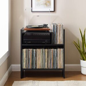 Crosley Furniture Portland Turntable Stand, Black