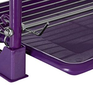 Premier Housewares 2-Tier Dish Drainer - Purple