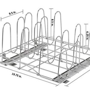 TRINITY Wire Pot Organizer with Slides