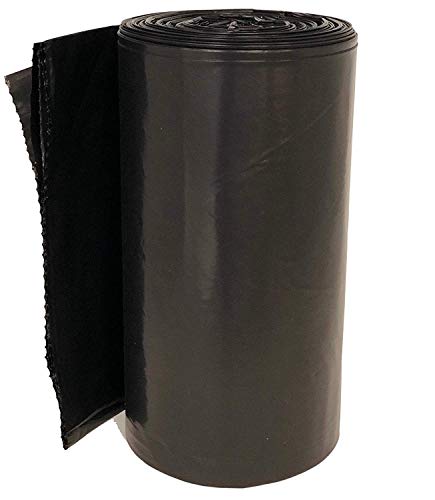 Reli. ProGrade Contractor Trash Bags 55 Gallon (20 Bags w/ Ties) Black 55 Gallon Trash Bags Heavy Duty, Garbage Bags / Construction Bags (2 mil) (55 Gallon - 60 Gallon), Black