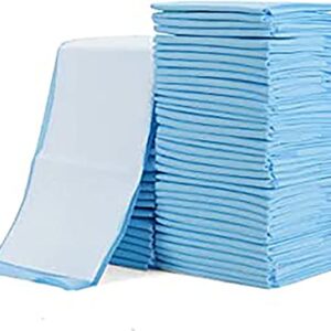 Rocinha 100 Pack Disposable Changing Pads Baby Disposable Underpads Waterproof Diaper Changing Pad Breathable Underpads Bed Table Protector Mat, 17 Inches x 13 Inches