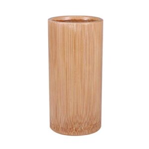 upkoch wooden bamboo kitchen utensil holder kitchen utensil storage organizer caddy for chopsticks forks spoons knives tableware