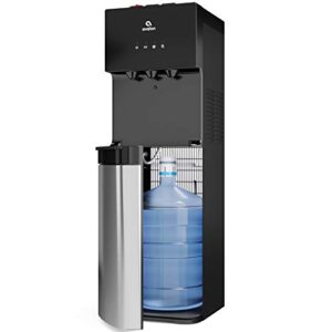 avalon bottom loading water cooler dispenser with bioguard- 3 temperature settings- ul/energy star approved- bottled