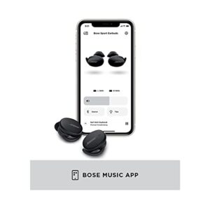 Bose Sport Earbuds - Wireless Earphones - Bluetooth In Ear Headphones for Workouts and Running, Triple Black