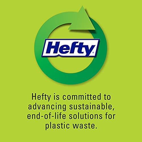 Hefty Small Garbage Bags, Flap Tie, Lavender & Sweet Vanilla Scent, 4 Gallon, 26 Count