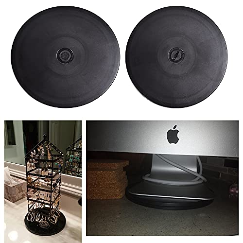 EDOBLUE 8 Inch Heavy Duty Rotating Swivel Steel Ball Bearings Stand for Monitor/TV/Turntable/Lazy Susan