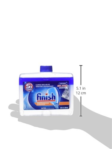 Finish Dual Action Dishwasher Cleaner: Fight Grease & Limescale, Fresh, 8.45oz