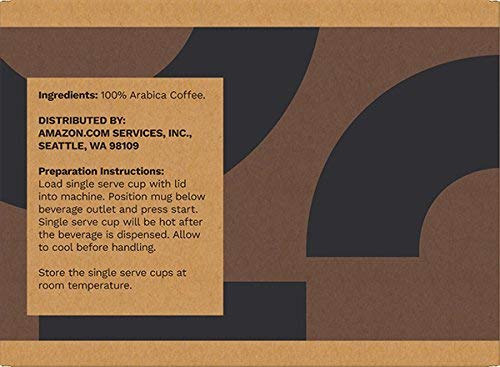 Amazon Brand - 100 Ct. Solimo Dark Roast Coffee Pods, Compatible with Keurig 2.0 K-Cup Brewers 100 Count(Pack of 1)