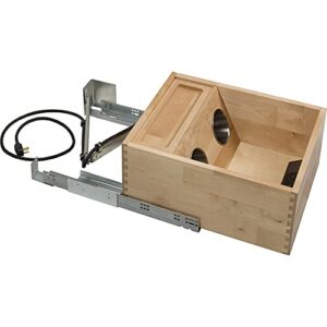 hardware resources 15″ powered vanity drawer