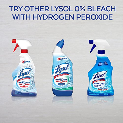 Lysol Toilet Bowl Cleaner Gel, For Cleaning and Disinfecting, Bleach Free, Ocean Fresh Scent, 24oz