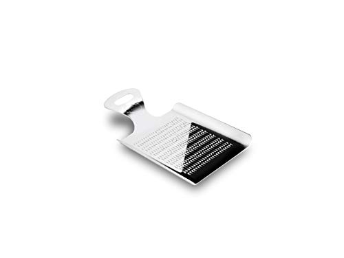 I GENIETTI Garlic and Spices Grater, Silver