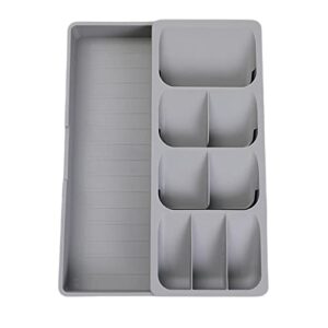 utensil organizer for kitchen drawers, small space tableware storage boxes, expandable drawer organizers, kitchen drawers for fixing tableware spoons and forks