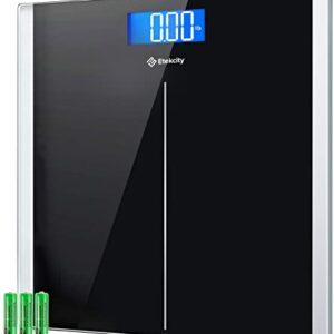 Etekcity Digital Body Weight Bathroom Scale with Step-On Technology, Reliable Results with High Precision Measurements, Large Backlit LCD Display, 400 Pounds