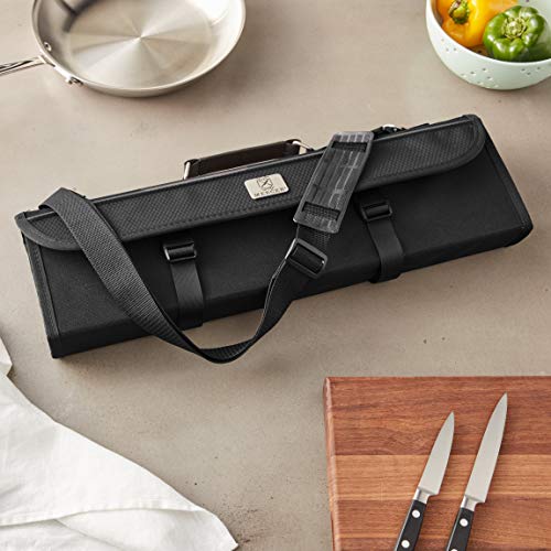 Mercer Culinary 10-Pocket Knife Case Black