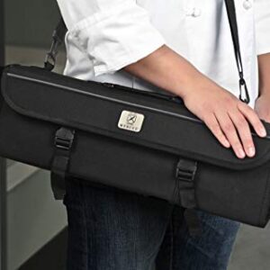 Mercer Culinary 10-Pocket Knife Case Black