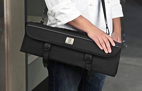 Mercer Culinary 10-Pocket Knife Case Black