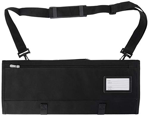 Mercer Culinary 10-Pocket Knife Case Black