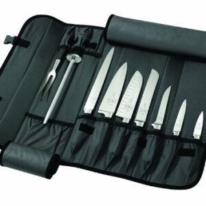 Mercer Culinary 10-Pocket Knife Case Black