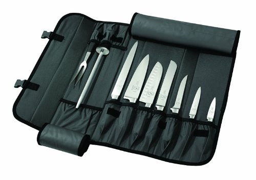 Mercer Culinary 10-Pocket Knife Case Black